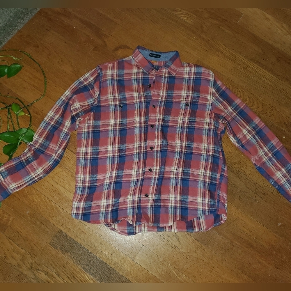 Tailor Vintage Luxe Performance Flannel size Medium